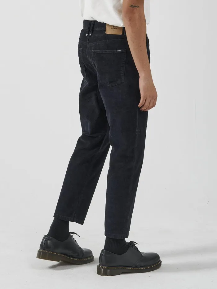Mens Chopped Corduroy Jean Dark Navy Thrills Denim
