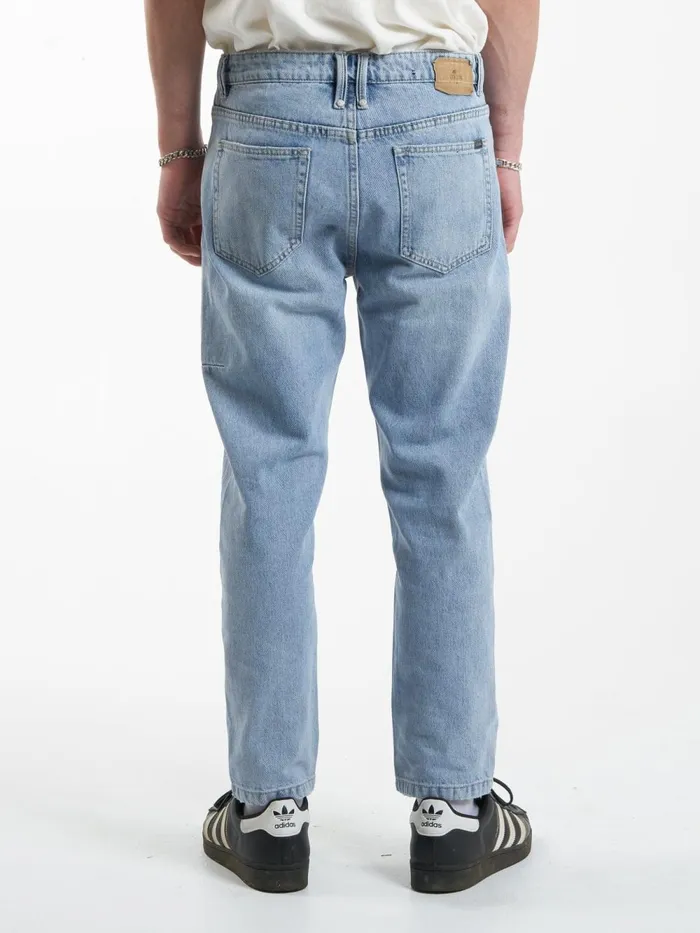 Mens Chopped Denim Jean Endless Blue Thrills Denim