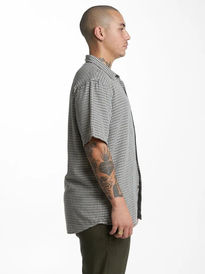 Mens Ever Short Sleeve Shirt Dark Slate Thrills Shirts