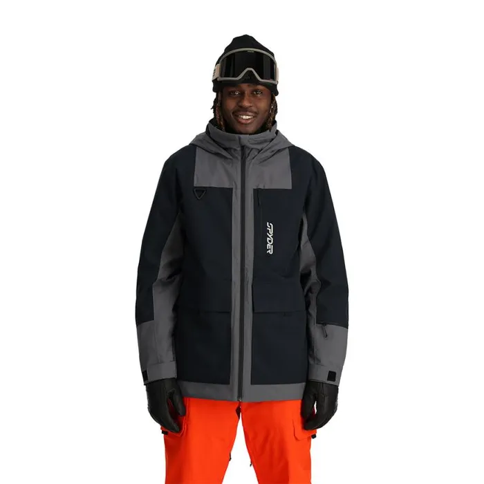 Mens Field Black Spyder Insulated