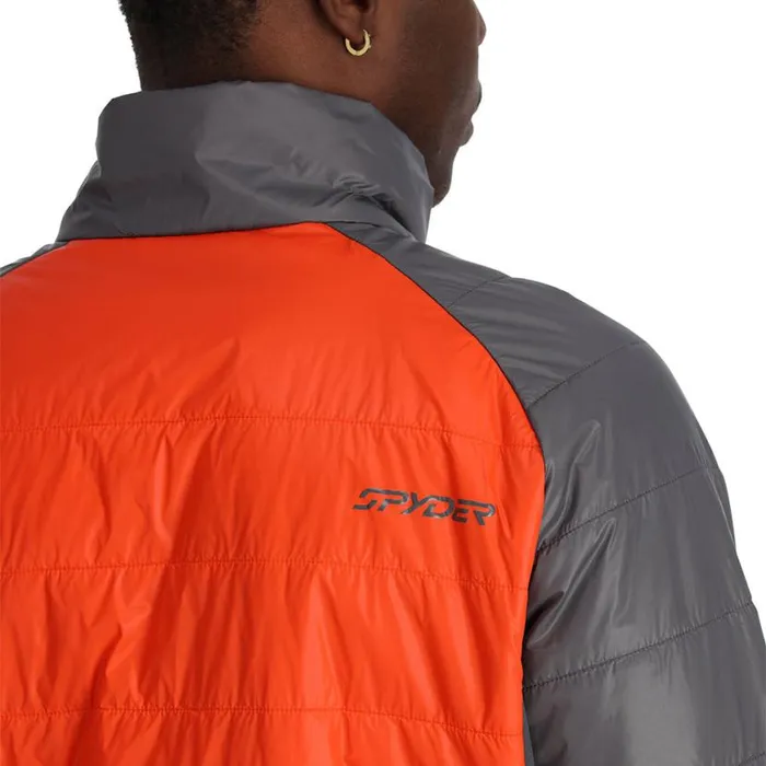 Mens Glissade Twisted Orange Spyder Insulated
