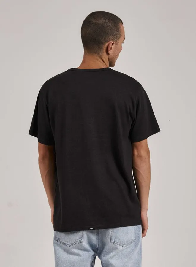 Mens Hemp High Standards Merch Fit Tee Black Thrills Tees and Tank Tops