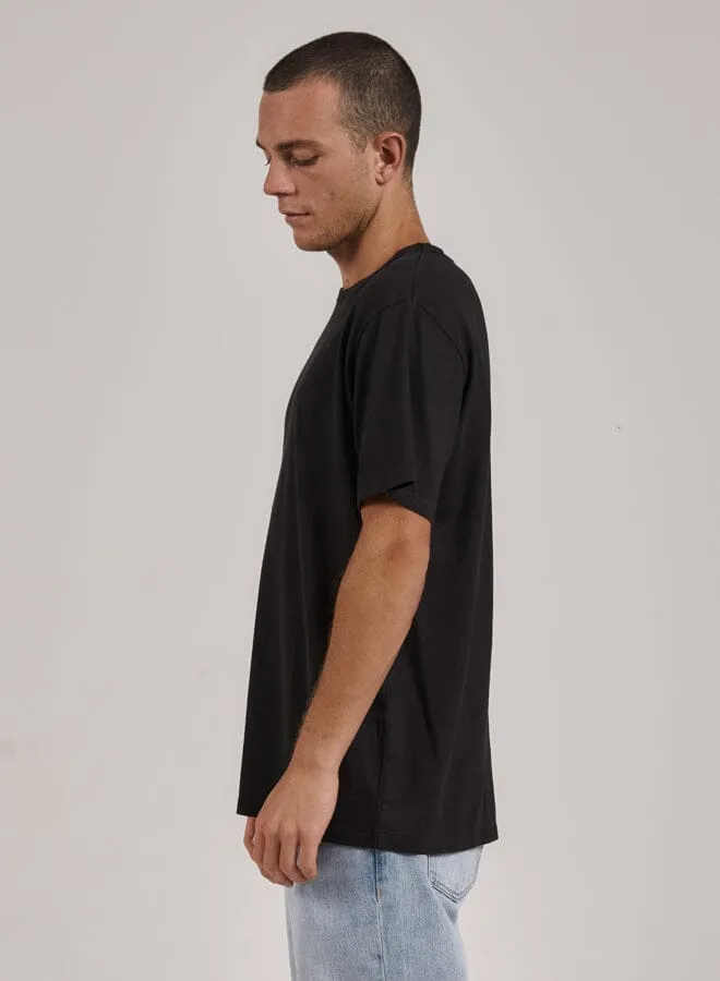 Mens Hemp High Standards Merch Fit Tee Black Thrills Tees and Tank Tops