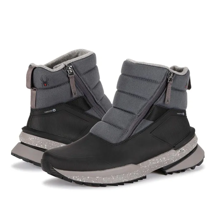 Mens Hyland Dk Grey Spyder Boots