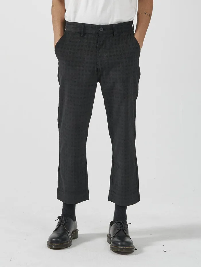 Mens Moor Cord Pant Black Thrills Pants