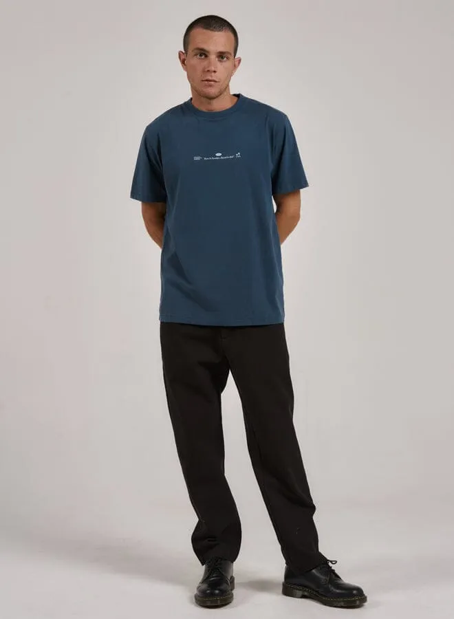 Mens Natural Cooperation Merch Fit Tee New Teal Thrills Tees and Tank Tops