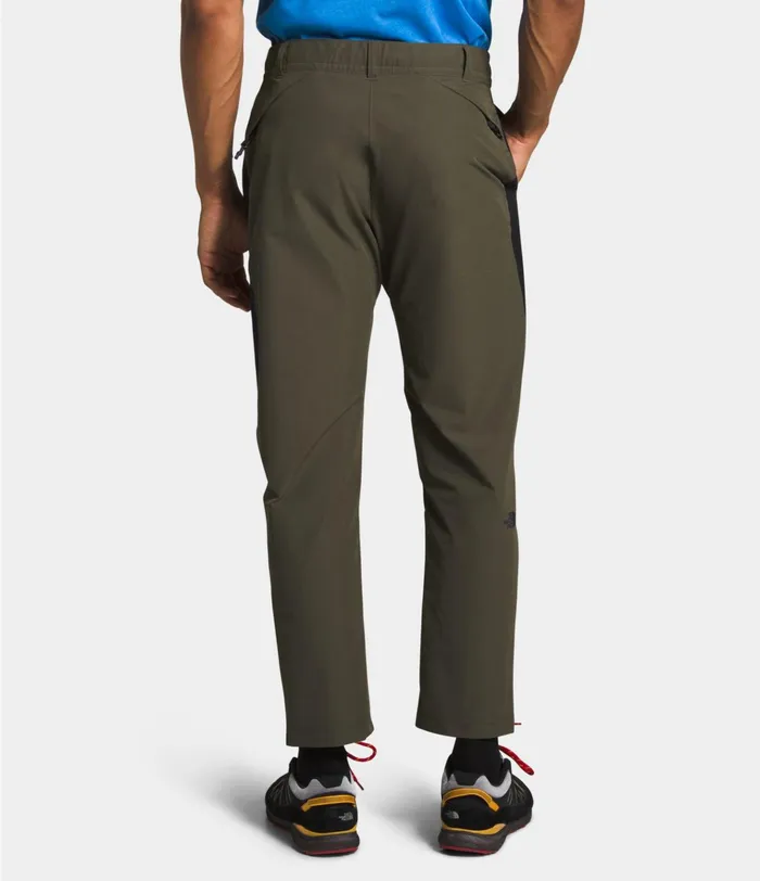 Mens North Dome Active Crop Pant New Taupe Greentnf Black The North Face Active Bottoms