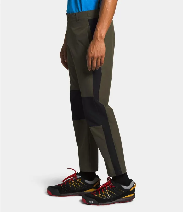Mens North Dome Active Crop Pant New Taupe Greentnf Black The North Face Active Bottoms