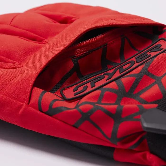 Mens Overweb Volcano Spyder Gloves