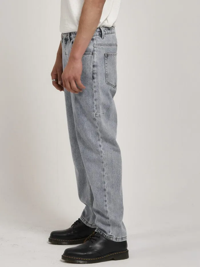 Mens Slacker Denim Jean Garage Blue Thrills Denim