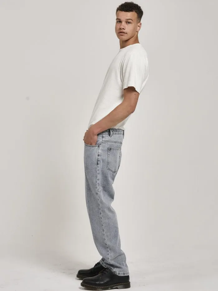 Mens Slacker Denim Jean Garage Blue Thrills Denim