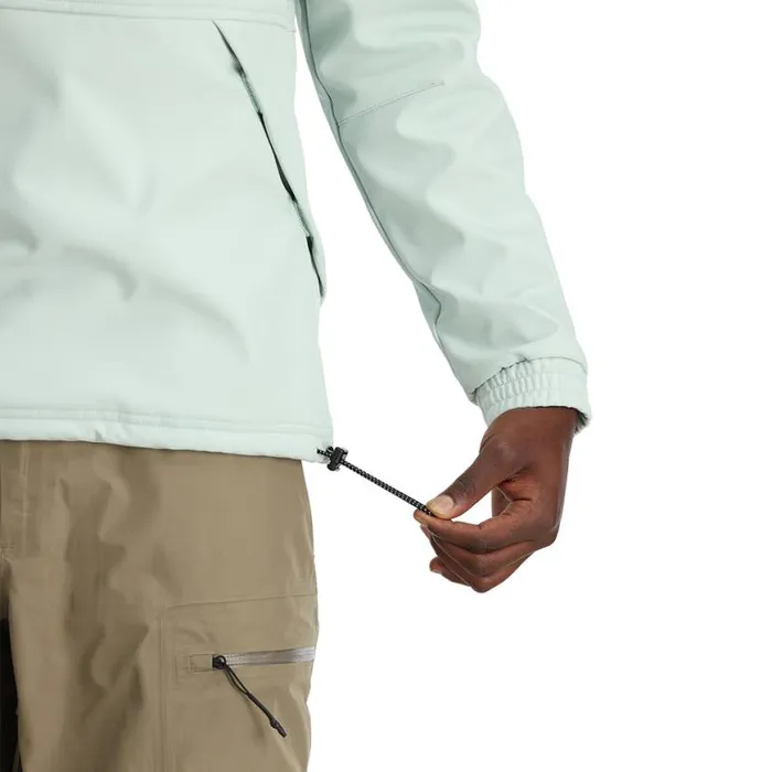 Mens Softshell Riding Hoodie Wintergreen Spyder Shell