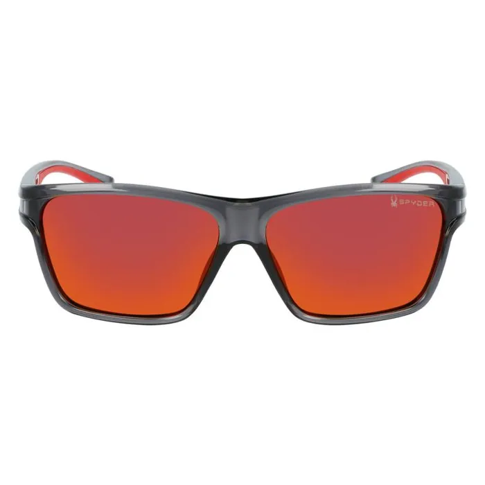 Mens Square Sunglasses Graphite Spyder Eyewear