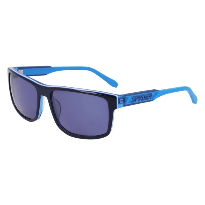 Mens Square Sunglasses Navy Spyder Eyewear