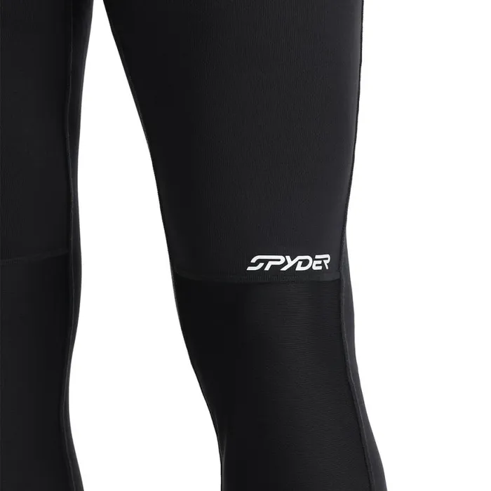 Mens Stretch Charger 34 Pant Black Spyder Baselayers