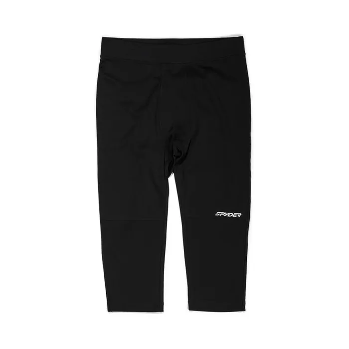 Mens Stretch Charger 34 Pant Black Spyder Baselayers