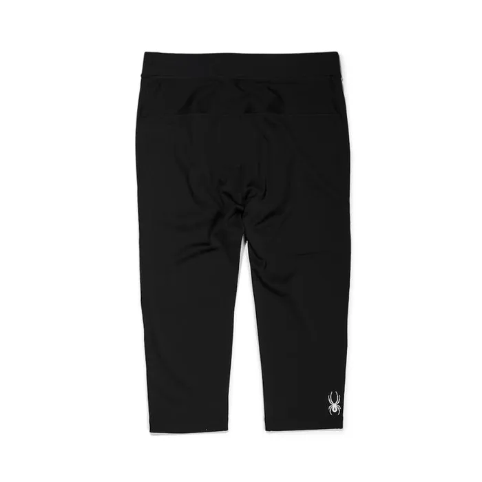 Mens Stretch Charger 34 Pant Black Spyder Baselayers