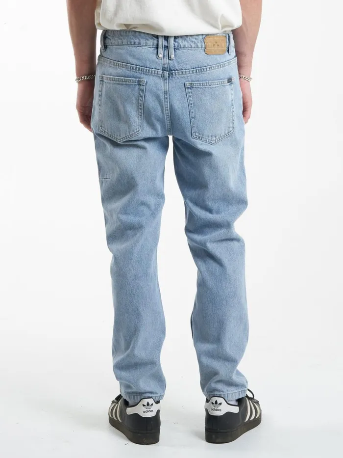 Mens Unchopped Denim Jean Endless Blue Thrills Denim