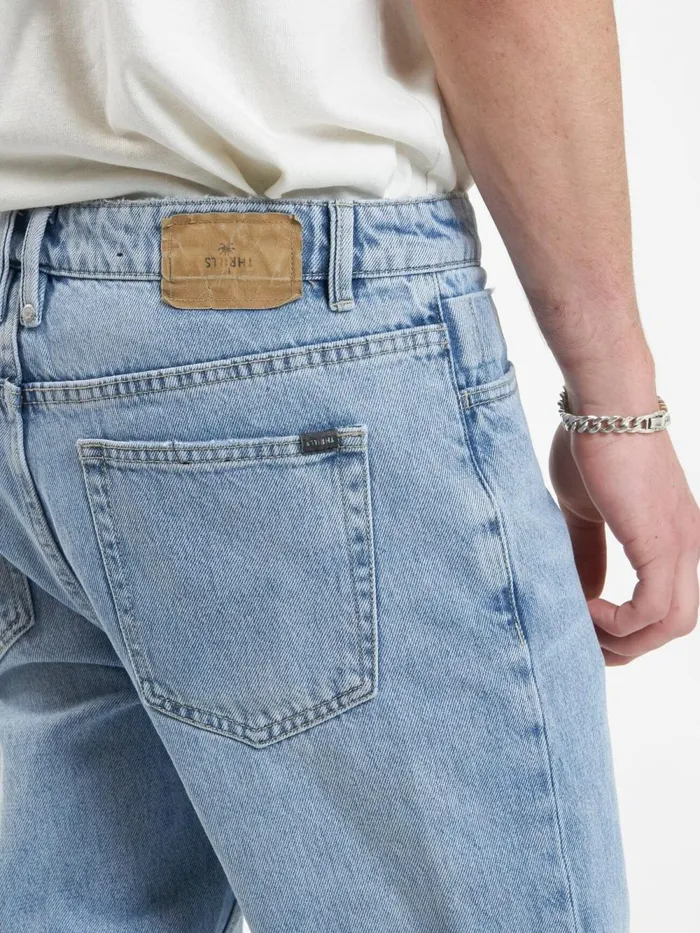 Mens Unchopped Denim Jean Endless Blue Thrills Denim