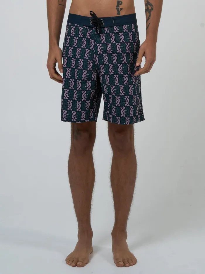 Mens Vibrations Boardshort Total Eclipse Thrills Shorts
