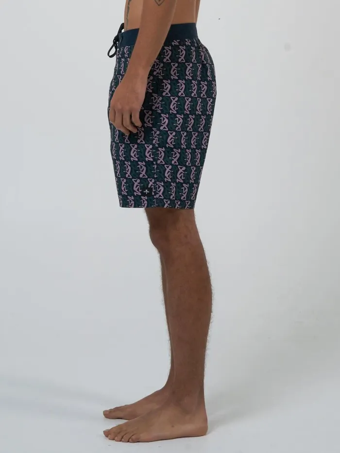 Mens Vibrations Boardshort Total Eclipse Thrills Shorts