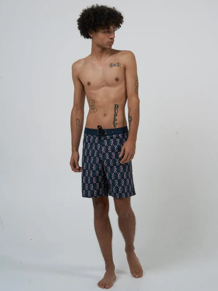 Mens Vibrations Boardshort Total Eclipse Thrills Shorts