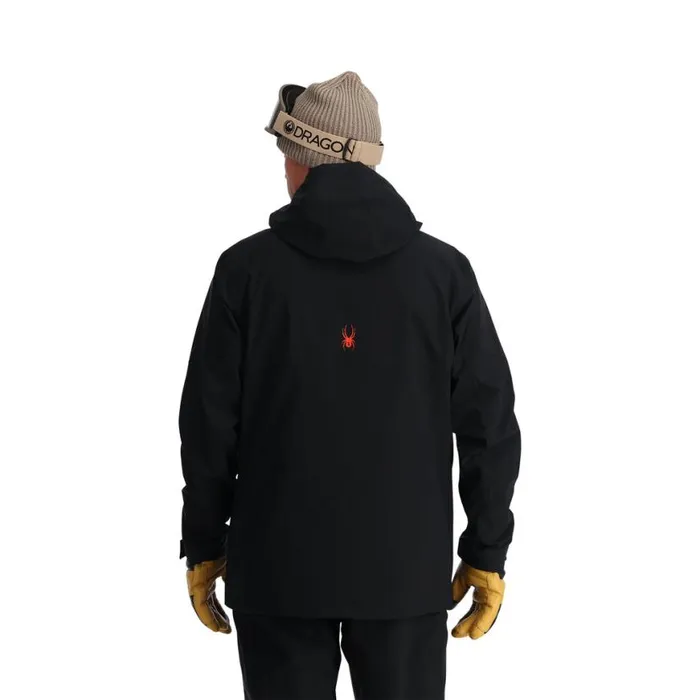 Mens Volt Black Spyder Shell