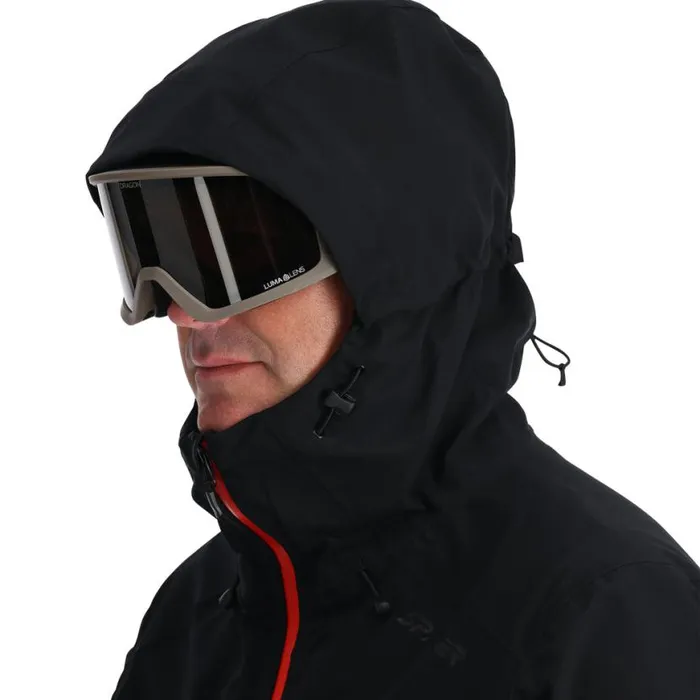 Mens Volt Black Spyder Shell