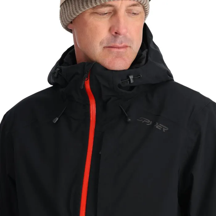 Mens Volt Black Spyder Shell