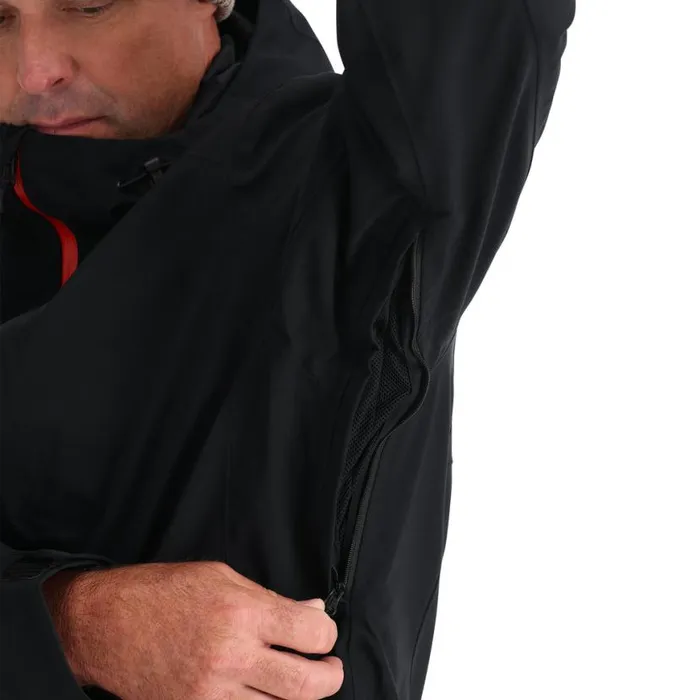 Mens Volt Black Spyder Shell