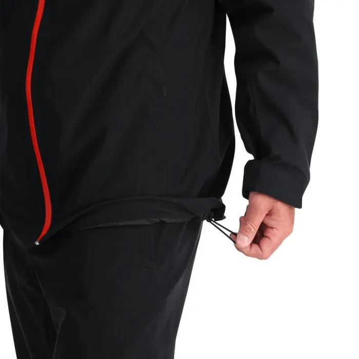 Mens Volt Black Spyder Shell