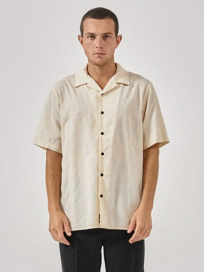 Mens Wishes Come True Bowling Shirt Unbleached Thrills Shirts
