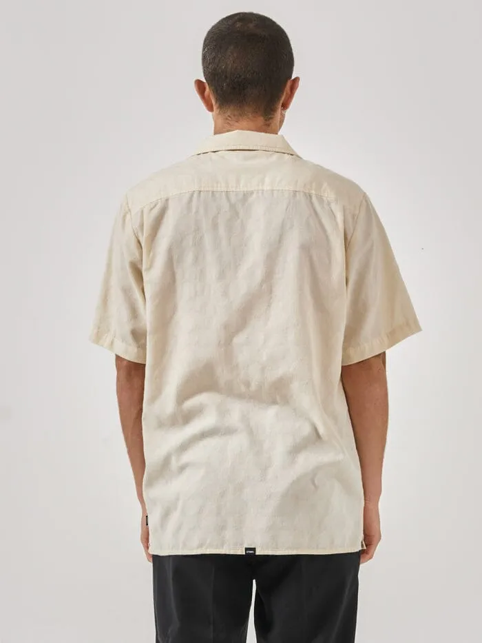 Mens Wishes Come True Bowling Shirt Unbleached Thrills Shirts