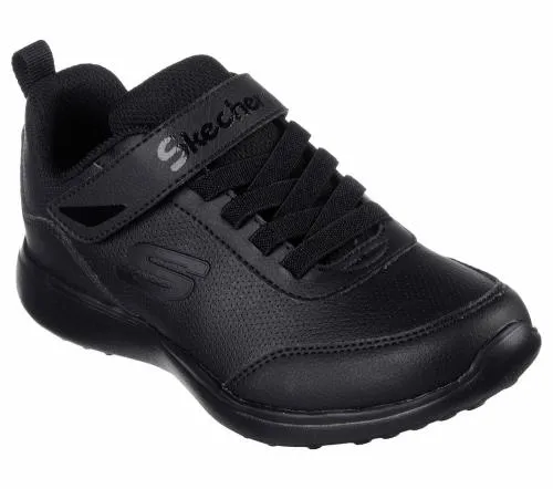 Microstrides 8211 Recess Ready Black Kids SKECHERS Kids UK Sizes 9525