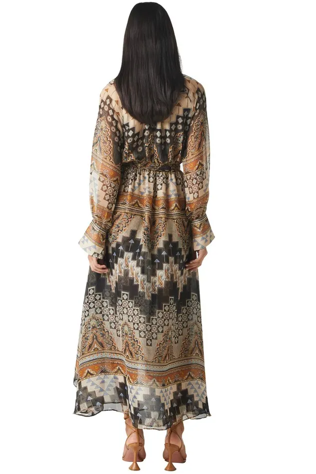 MISA Los Angeles PALOMA DRESS Alhambra Mosaic Women Dresses