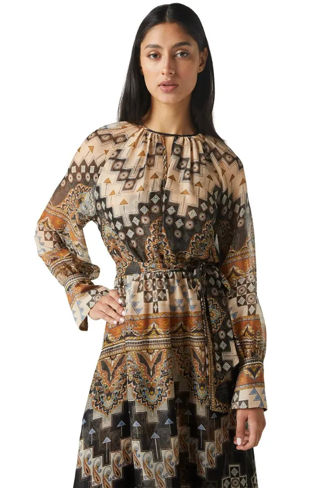 MISA Los Angeles PALOMA DRESS Alhambra Mosaic Women Dresses
