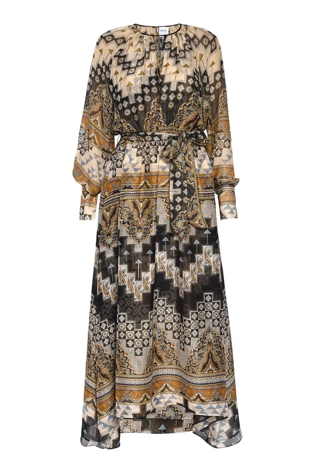 MISA Los Angeles PALOMA DRESS Alhambra Mosaic Women Dresses