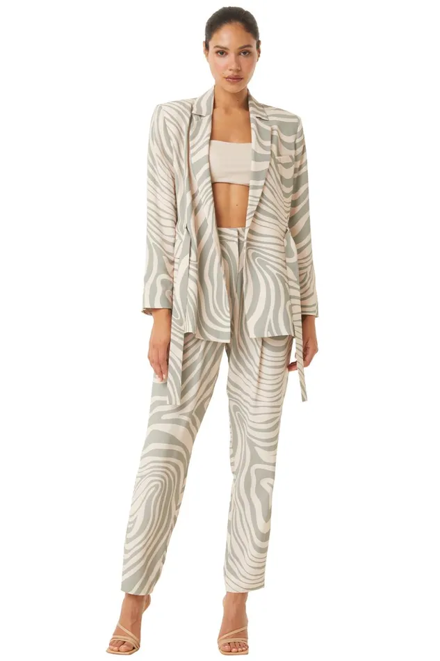 MISA Los Angeles PERRY PANT Ivory Women Pants