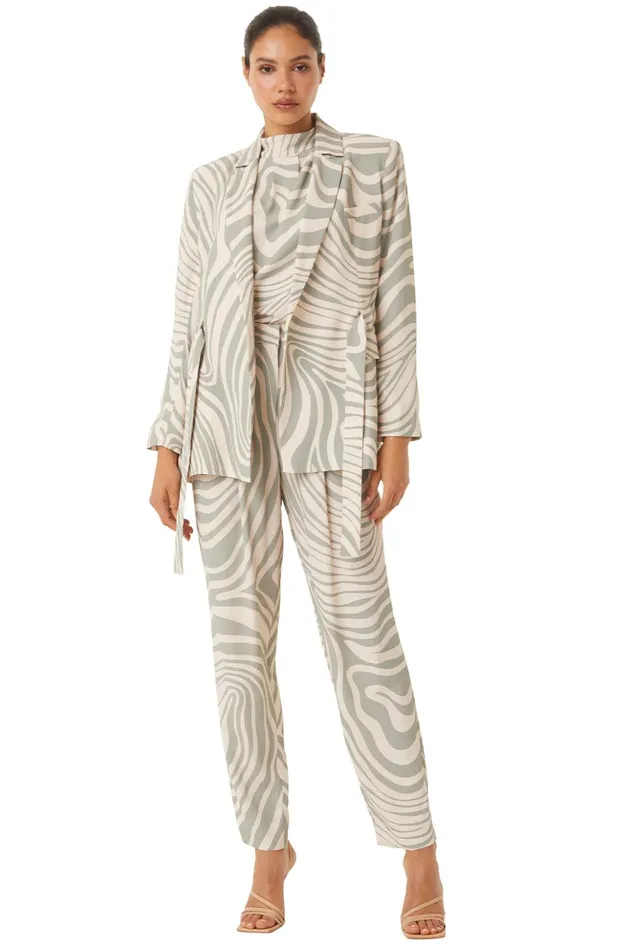 MISA Los Angeles PERRY PANT Ivory Women Pants