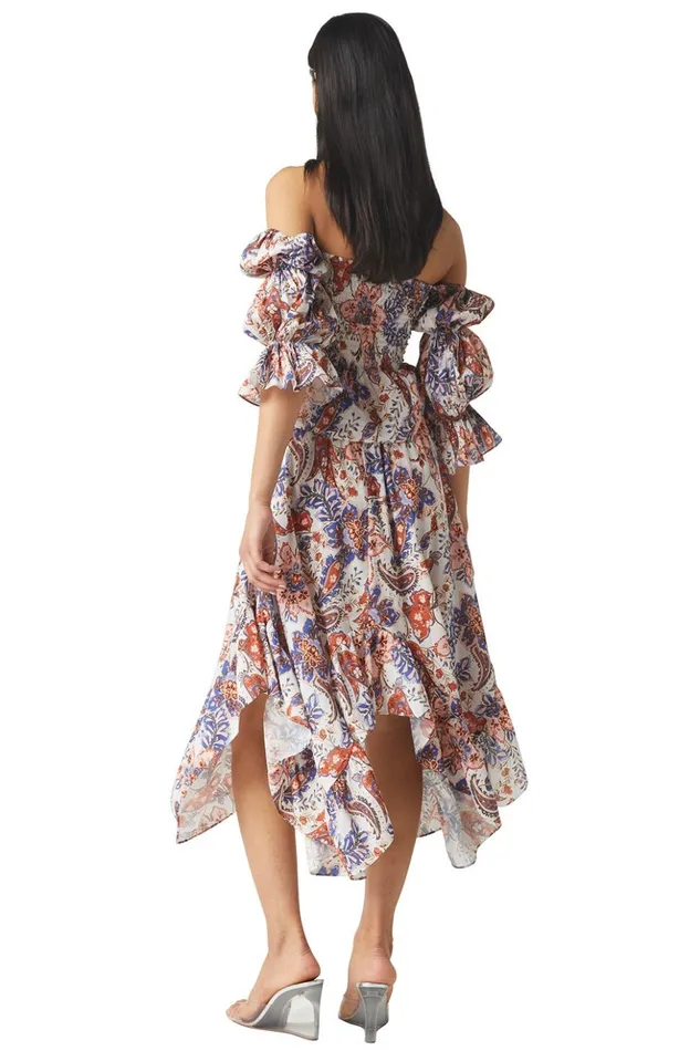 MISA Los Angeles PHOEBY SKIRT Harvest Flora Women Skirts and Shorts
