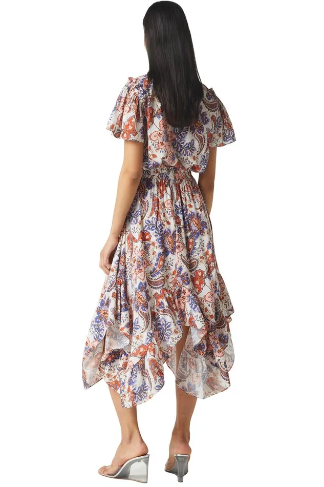 MISA Los Angeles PHOEBY SKIRT Harvest Flora Women Skirts and Shorts