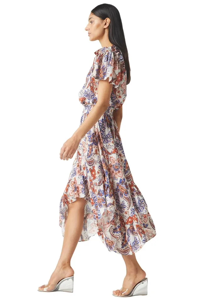 MISA Los Angeles PHOEBY SKIRT Harvest Flora Women Skirts and Shorts