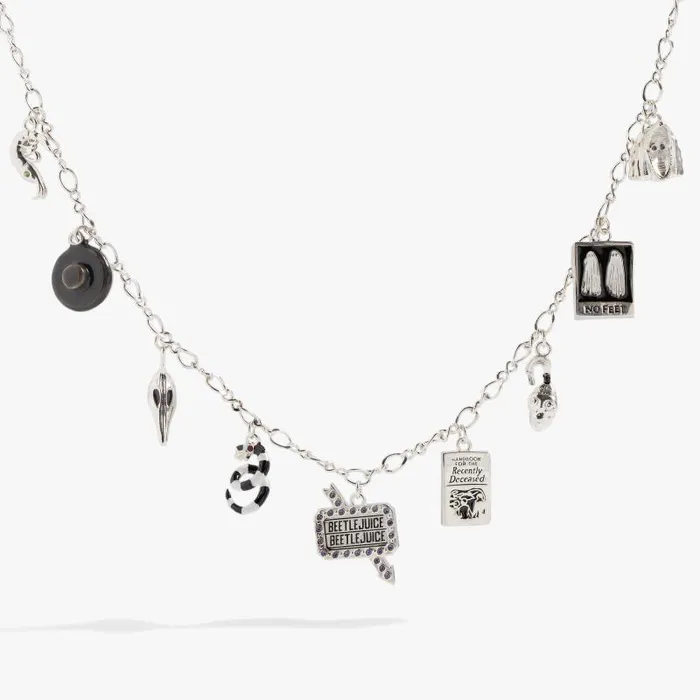Necklaces Women Alex And Ani Beetlejuice Souvenir Charm Necklace Silver