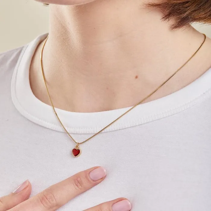 Necklaces Women Alex And Ani Scarlet Heart Necklace January Birthstone Silver