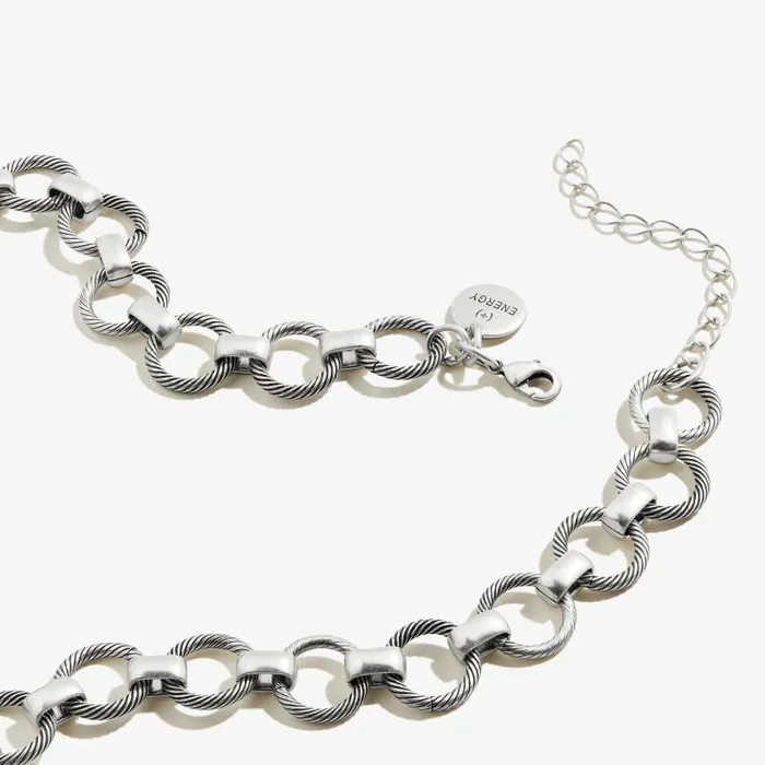 Necklaces Women Alex And Ani Square Charm Chunky Chain Necklace 20039039 Rafaelian Silver