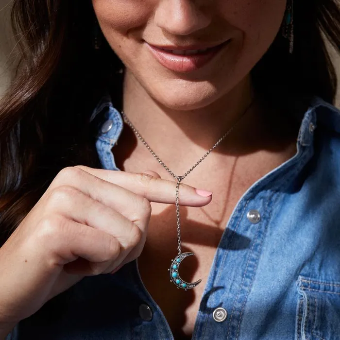 Necklaces Women Alex And Ani Turquoise Lariat Necklace Silver