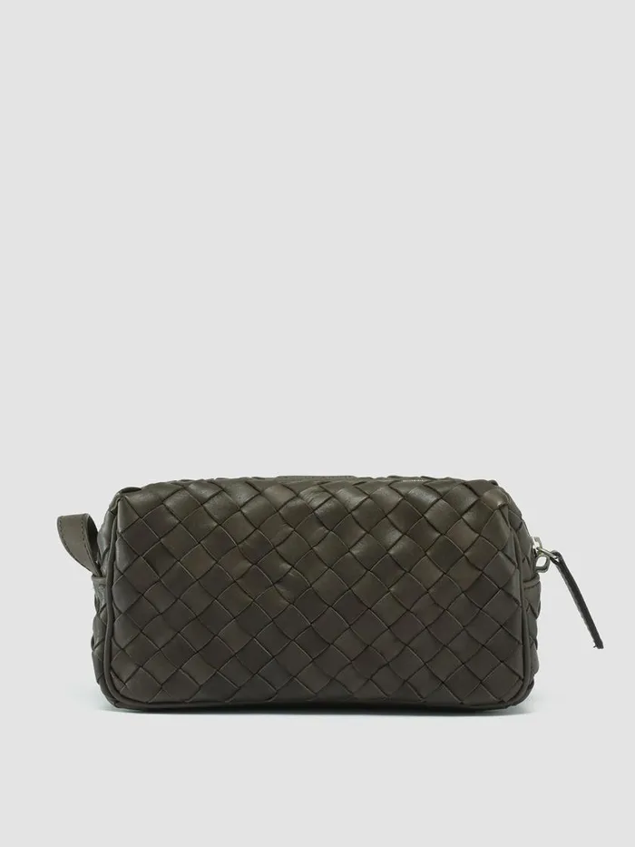 Officine Creative Bags ARMOR 014 Coffee Brown Leather Bag 8211 Men