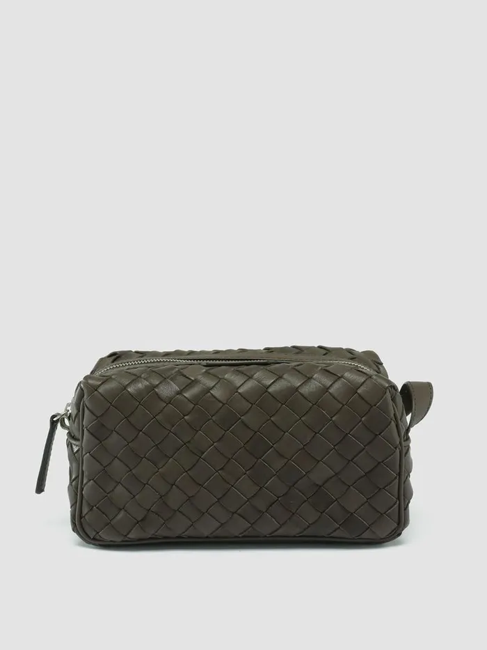 Officine Creative Bags ARMOR 014 Coffee Brown Leather Bag 8211 Men