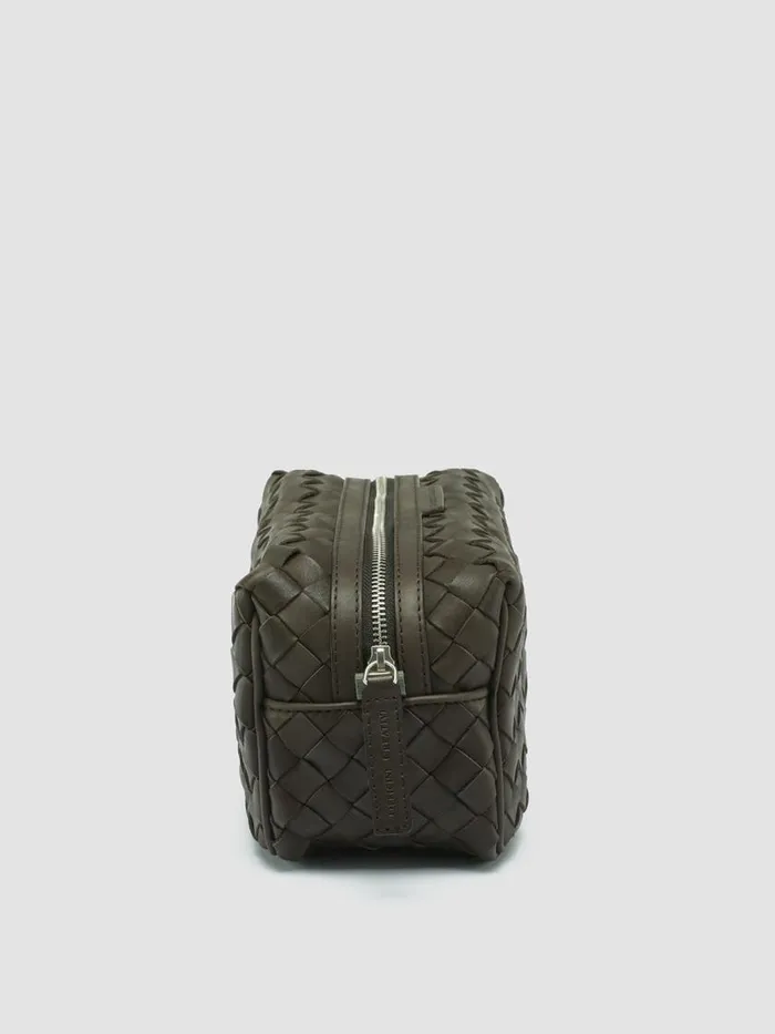 Officine Creative Bags ARMOR 014 Coffee Brown Leather Bag 8211 Men