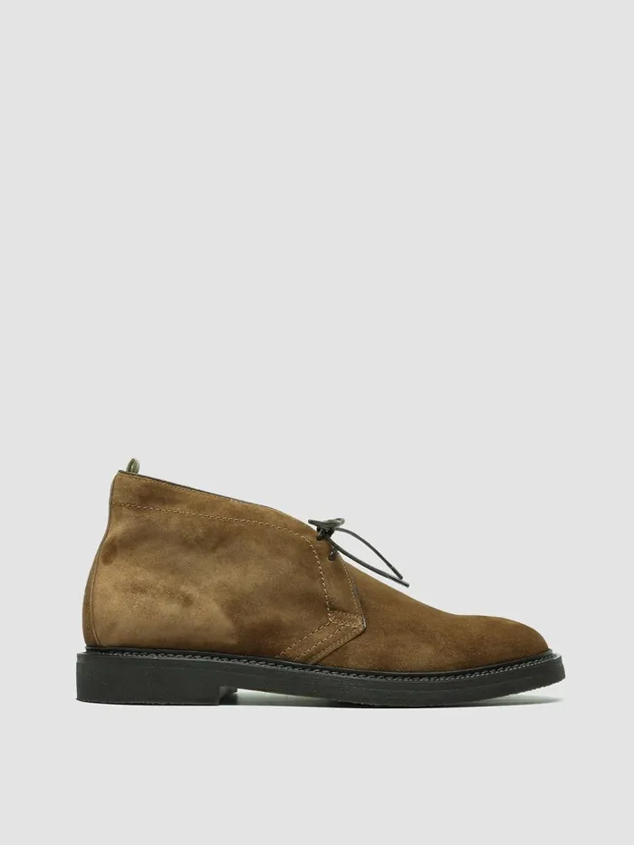 Officine Creative Boots and Ankle Boots HOPKINS FLEXI 202 Castagno Brown Suede Chukka Boots 8211 Men Officine Creative Boots and Ankle Boots HOPKINS FLEXI 202 Castagno Brown Suede Chukka Boots 8211 Men